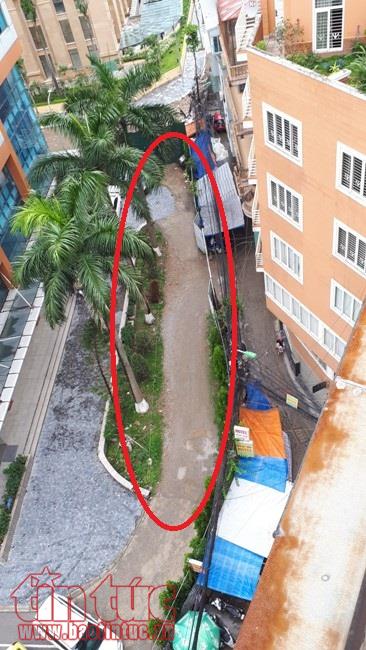 Ngõ 34 Hoàng Cầu (Đống Đa) bị lấn chiếm, nguy hiểm rình rập ảnh 3